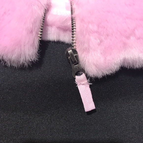 OshKosh B'gosh Pink Faux Fur Vest Size 12 "NWT" - Picture 8 of 8